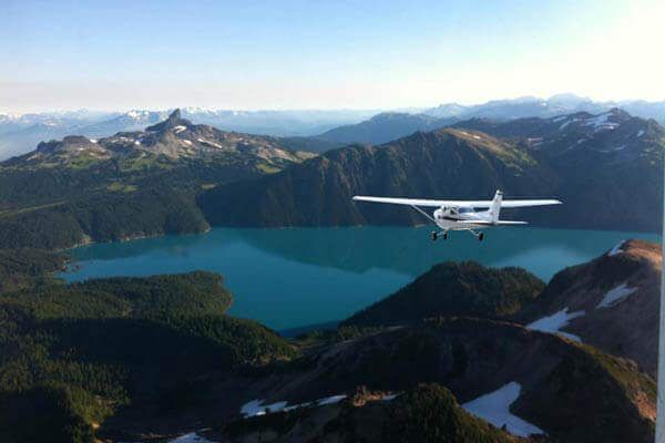 Scenic Flying Lesson over Squamish, Coast Mountains